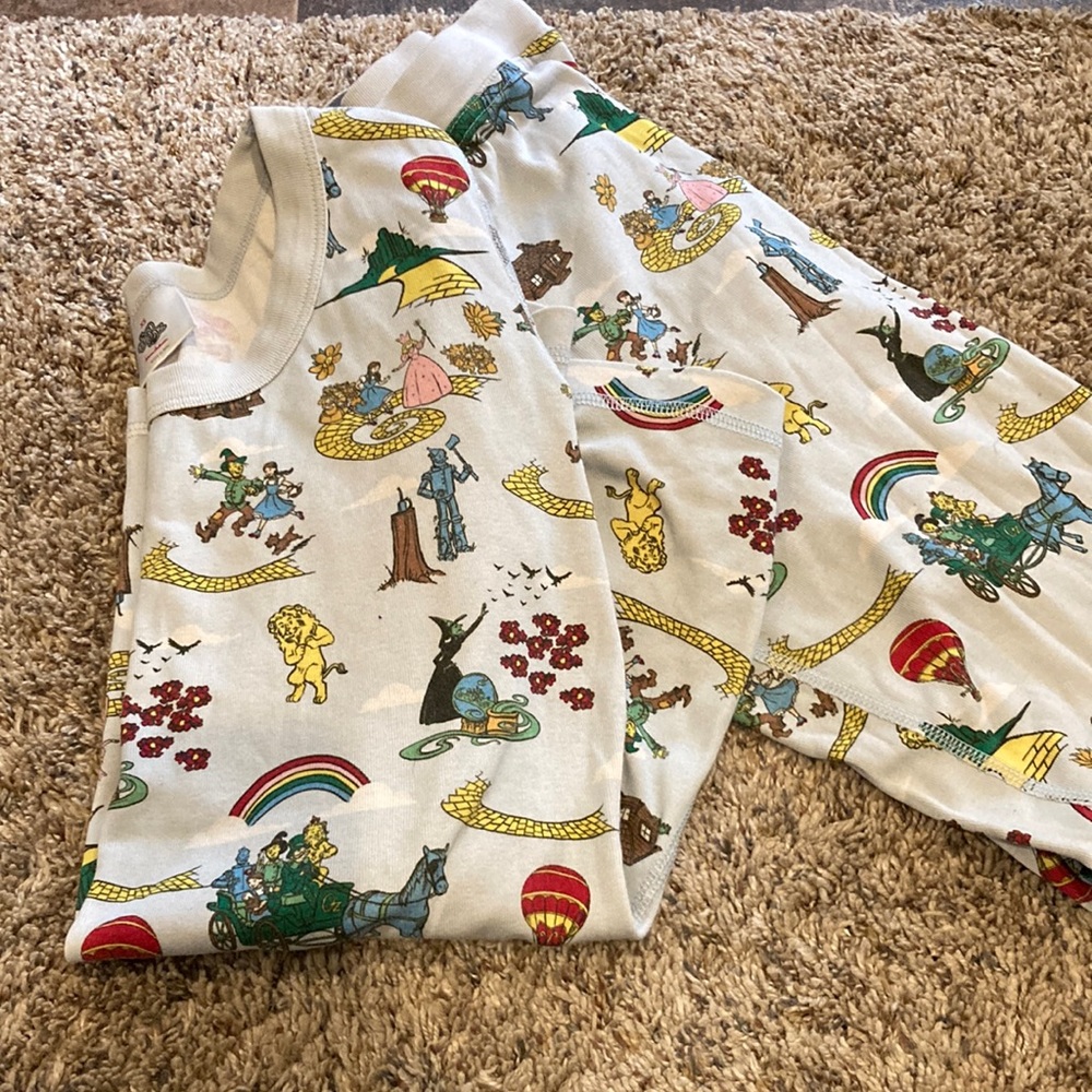 Hanna andersson wizard of oz long Johns womens xs